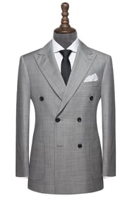 The Saltash, Grey Pinstripe Double Breasted Suit